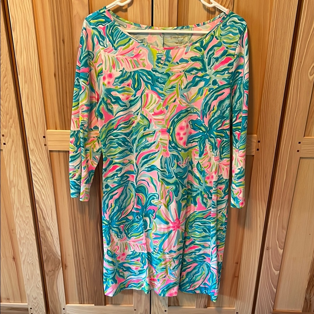 Lilly Pulitzer Vibrant Long Sleeve Dress